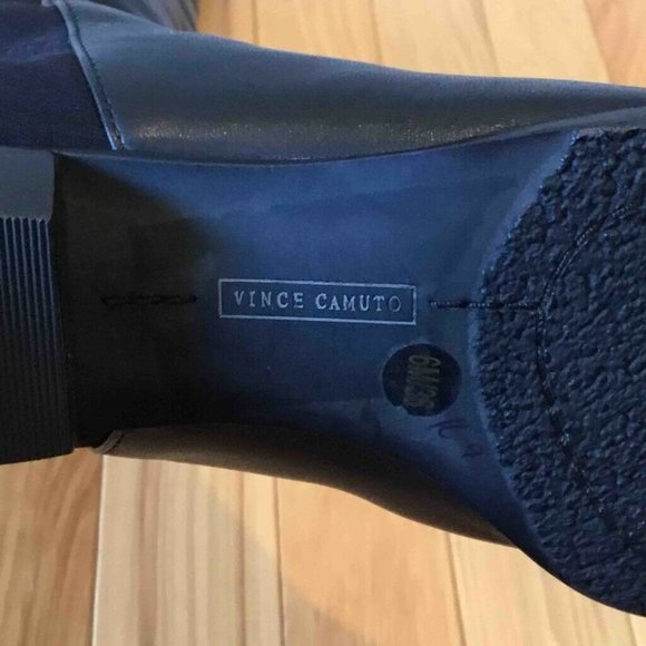 Vince Camuto Karita Riding Boots Black Tall 6 - Picture 6 of 8